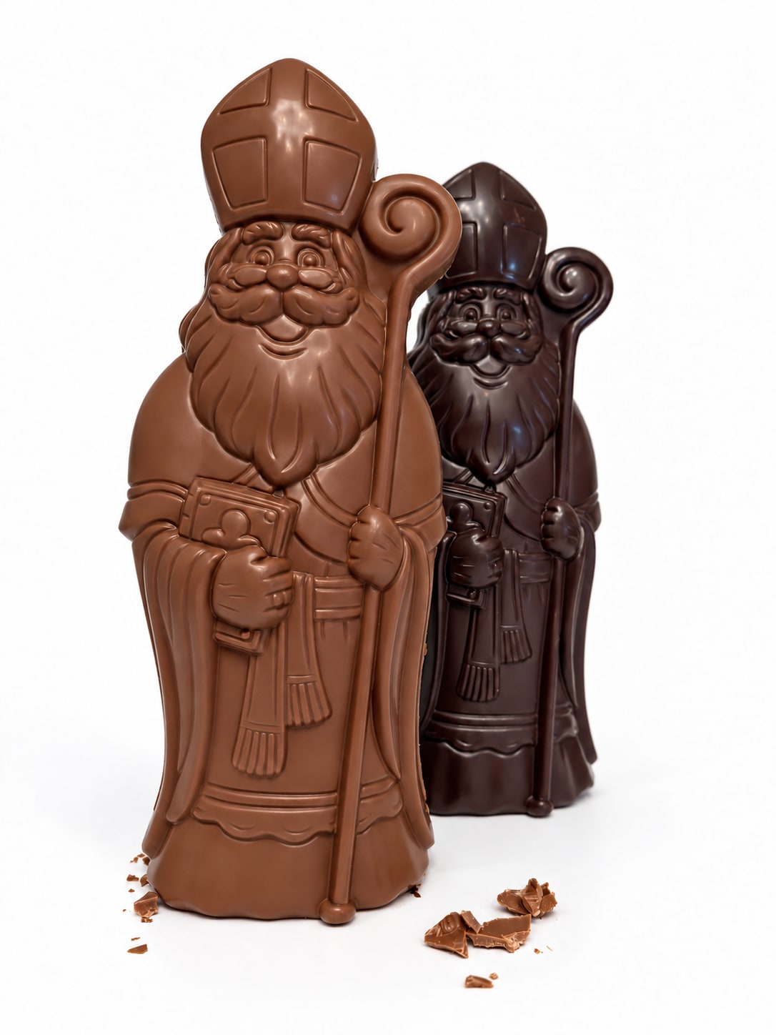 Sint met boek 27 cm